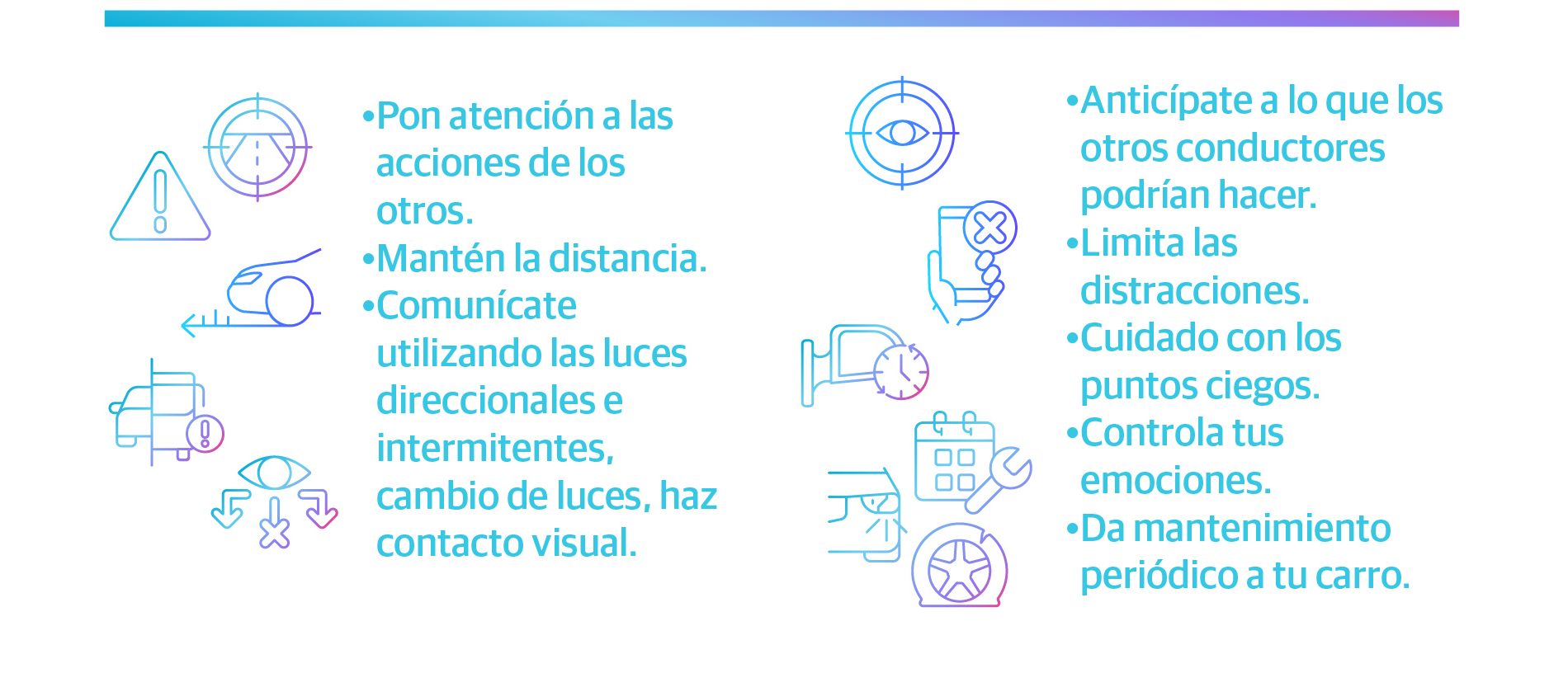 Manejo defensivo en México