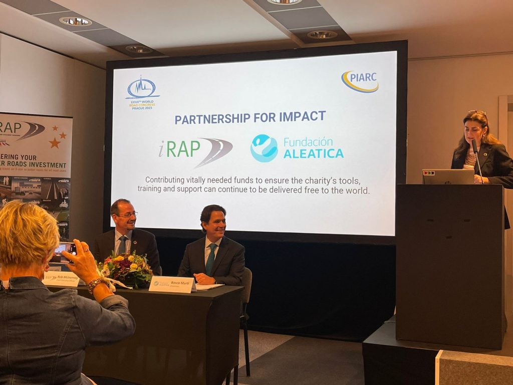 Aleatica Foundation announces donor support of iRAP to improve safety of high-risk roads