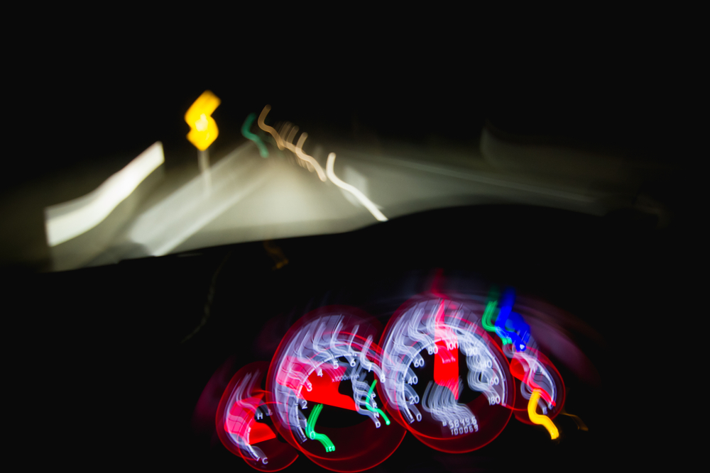 Peligros de la conducción nocturna en Mexico
