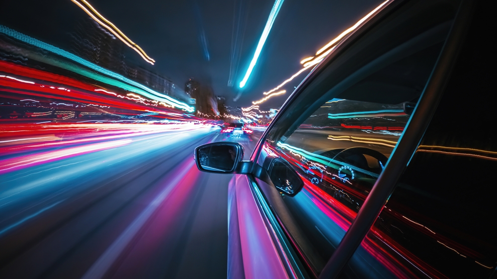 El riesgo de conducir a alta velocidad